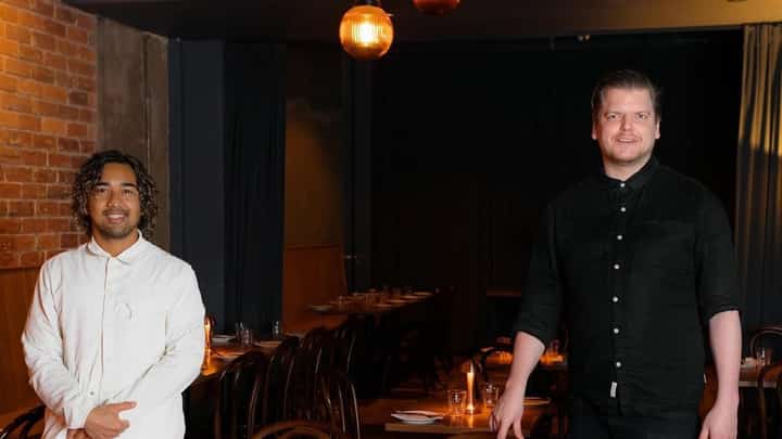 Carlo Buenaventura (left), Matt Venables (right) and Craig Thompson built Bar Magda on one stubborn idea: Filipino food belonged at Auckland’s top table.