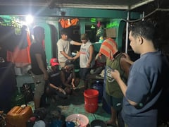 PNP busts alleged 'paihi' fuel scheme in Malabon, seizes P17.2M worth of diesel
