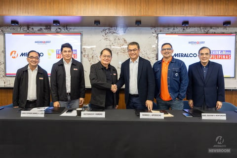 Meralco, MediaQuest sign pact advancing critical thinking online