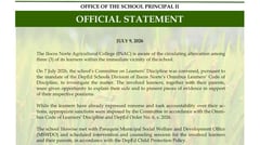 A school's lesson in public communication