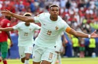 Kylian Mbappe made up for his first half missed penalty