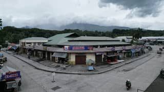 Summit of Mount Kanlaon was covered with heavy clouds on Thursday afternoon, July 9, 2026. A resident from Canlaon City, Negros Oriental captured the photo around 1 p.m. showing the Midtown Market in Barangay Mabigo and the Mount Kanlaon at the back. The volcano erupted on Thursday morning, drifting ashfall to Canlaon City and midwest of Cebu province.