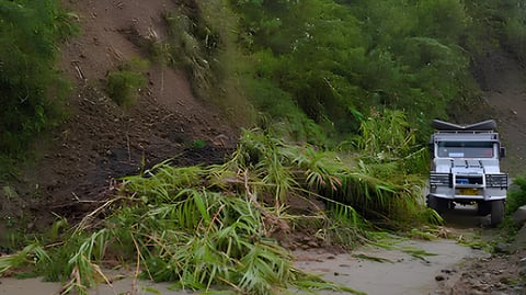 Cordillera roads turn perilous