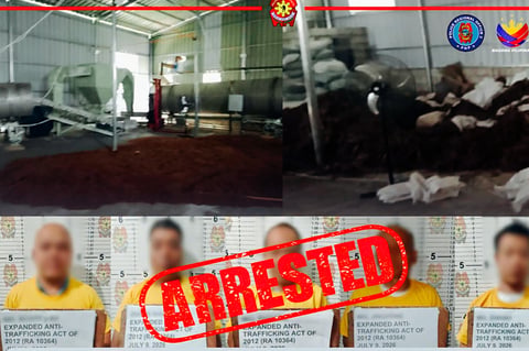 Five Chinese nationals arrested in illegal tobacco warehouse raid
