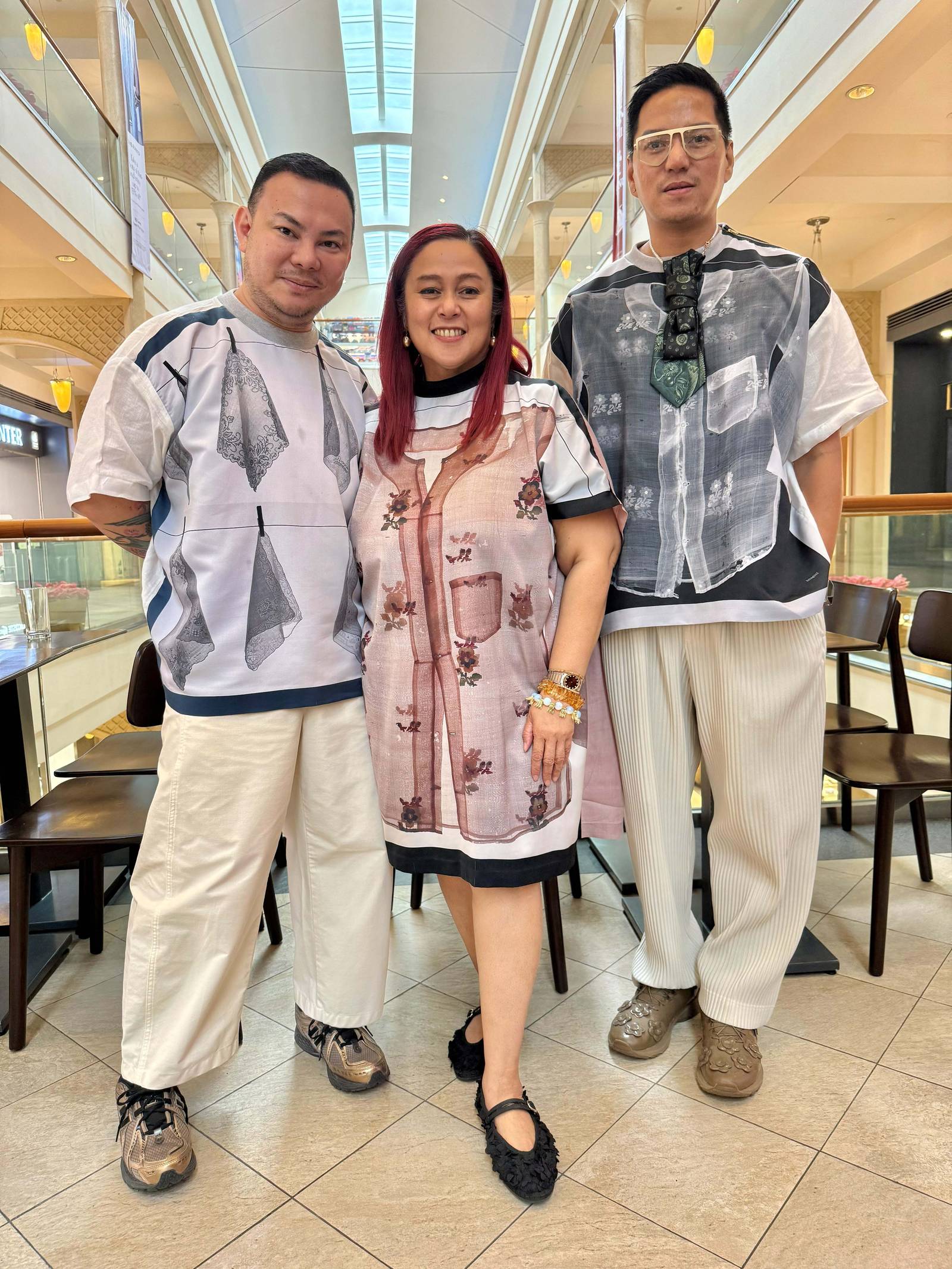 JOR-El Espina, Cecile Ravelas and JR Arce.