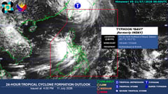 35 turista, stranded sa Batanes dahil sa malakas na hangin ni Inday