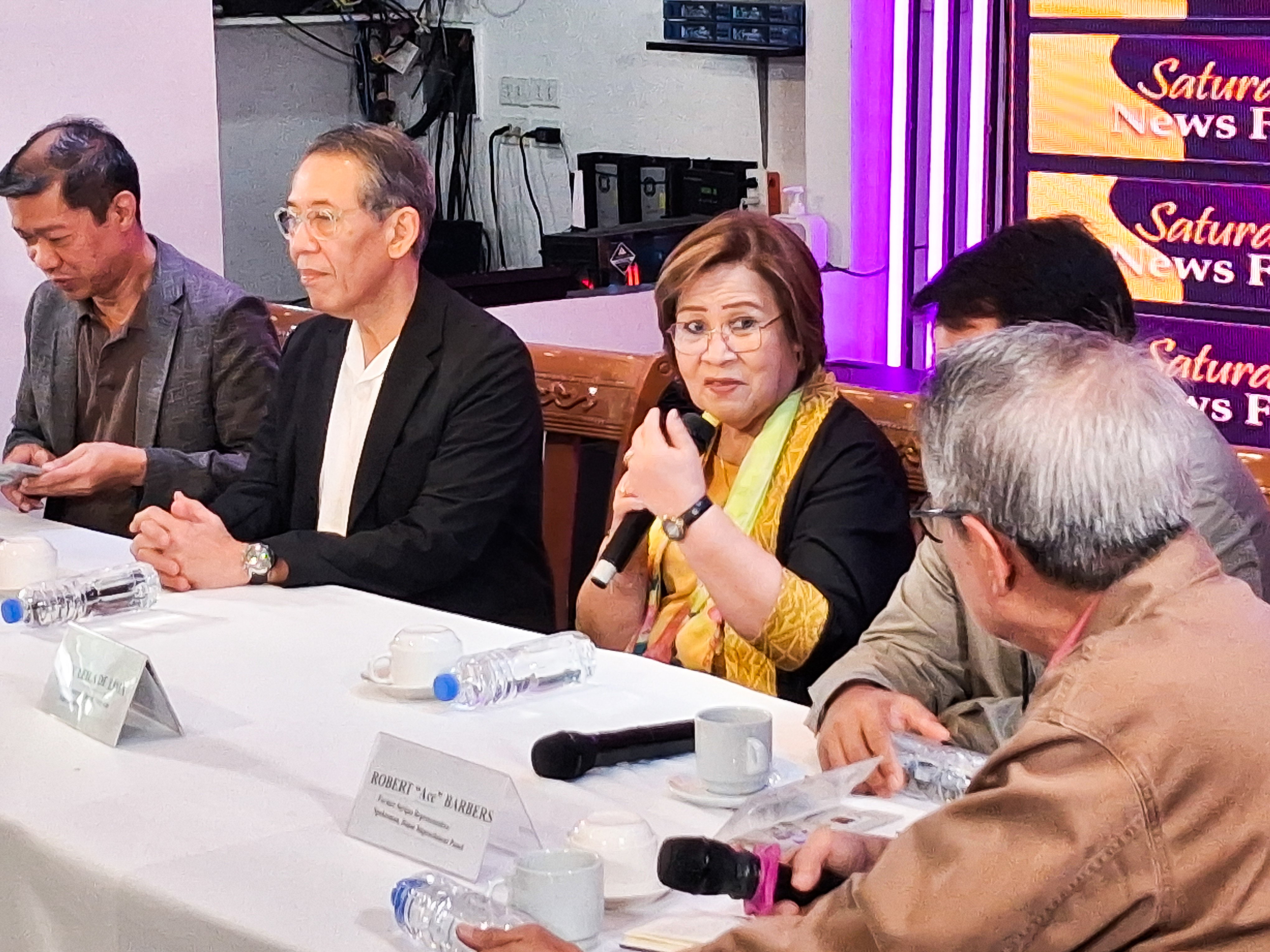 De Lima: More witnesses to testify in VP Duterte impeachment trial