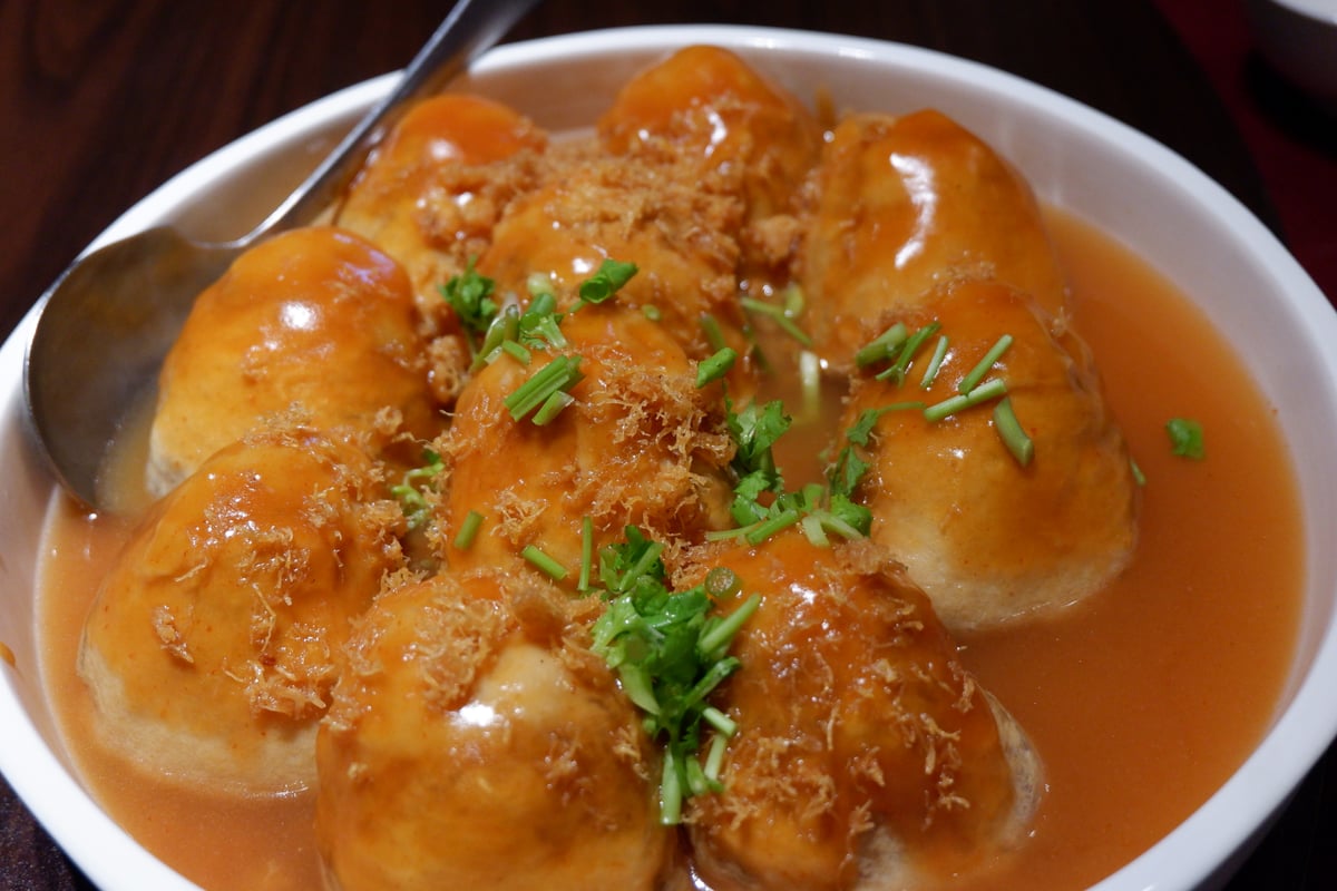 Red Castle 1899 serves refined Taiwanese and Chinese banquet classics that are as memorable as the historic setting.
