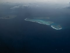 Kalayaan Island Group from above