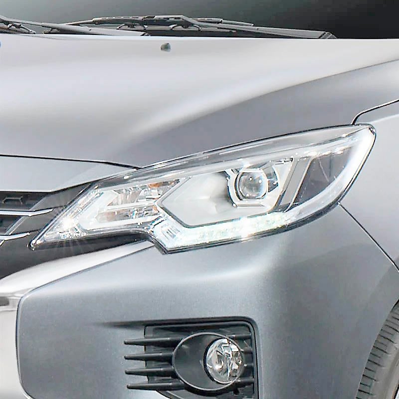 LIGHTING improves with LED projector headlamps on the Mirage G4 GLX CVT and GLS CVT variants.