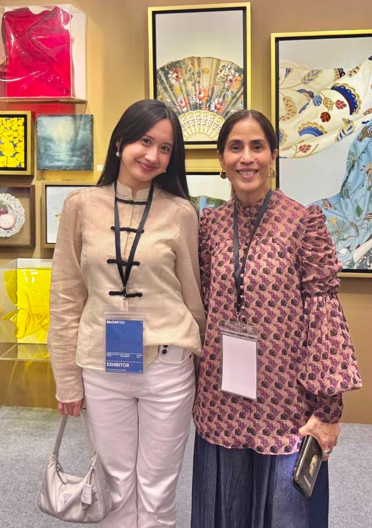 TEDDI Teopaco and Mia Marchadesch of Kate Contemporary.