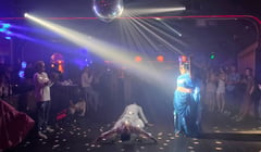 Partying to full bloom: Fashion, drag and Pride night