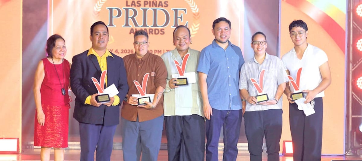 2026 PRIDE AWARDEES. PHOTO(L-R) F/Sen.Cynthia Villar, Abiden Tayanes for Education and Academe.
Marilou MarilouG U. Gervacio for Livelihood and Community Service, Mark John R.Banares for Youth Leadership. Senator Mark A.VIllar,Ana Alicia Katrina I.Castilo for Sports and Gene Francis Sayson for Fashion,Culture
and Arts.