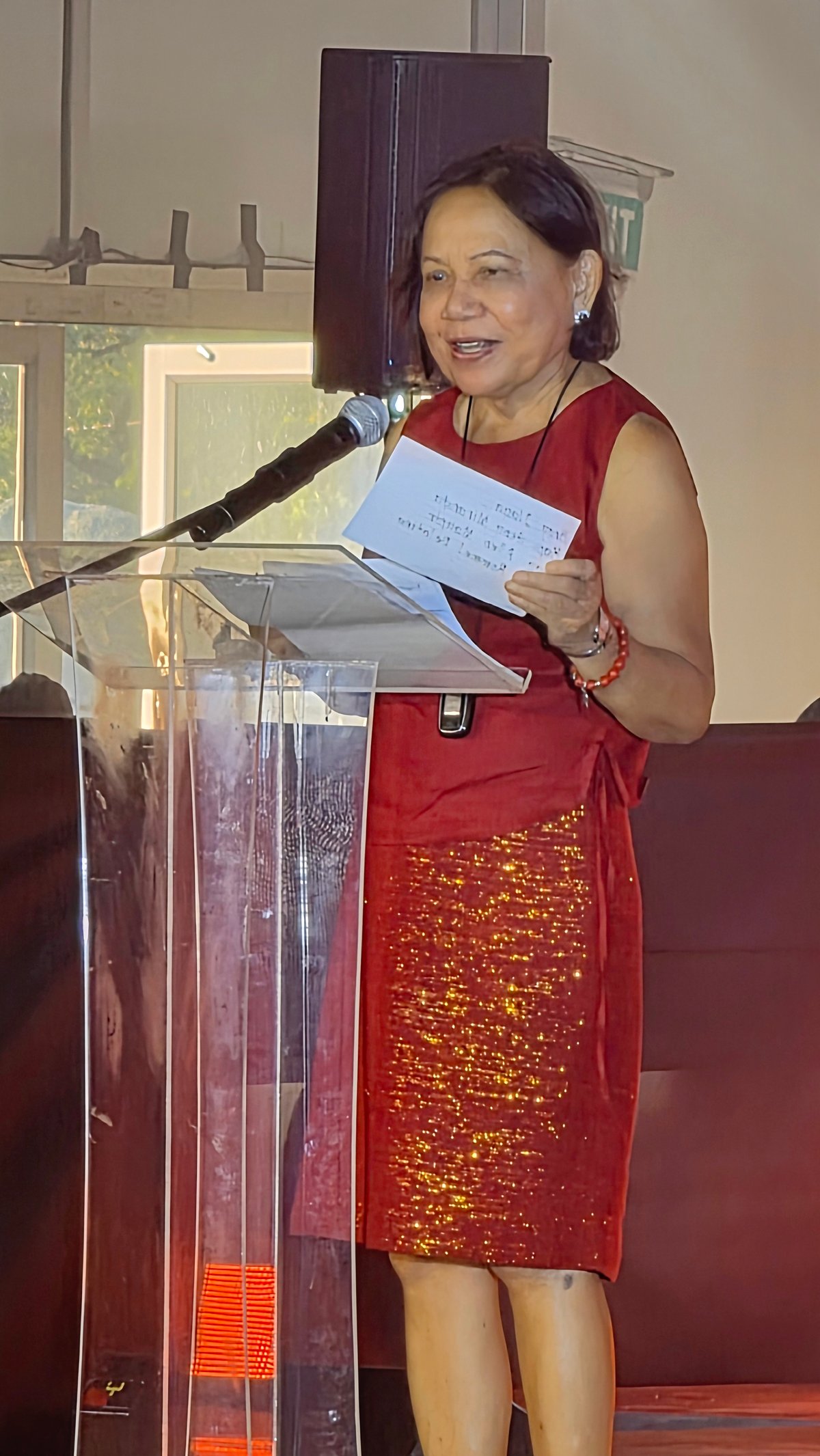 FORMER Senator Cynthia A.Villar