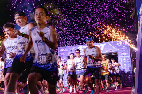 Nearly 2,000 join AF Runs the North at Megaworld's Ilocandia Coastown
