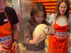 Ryzza Mae Dizon gets giant surprise with her first ostrich egg