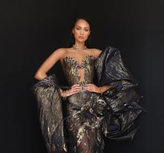 R’Bonney Gabriel vows comeback after emotional Project Runway debut