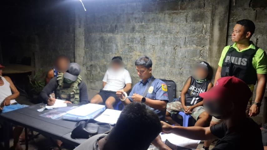 9 arrested, over P108,000 seized in anti-illegal gambling operation in Ilocos Norte