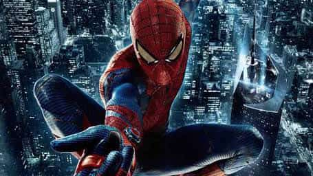 TOM Holland as Spider-Man.