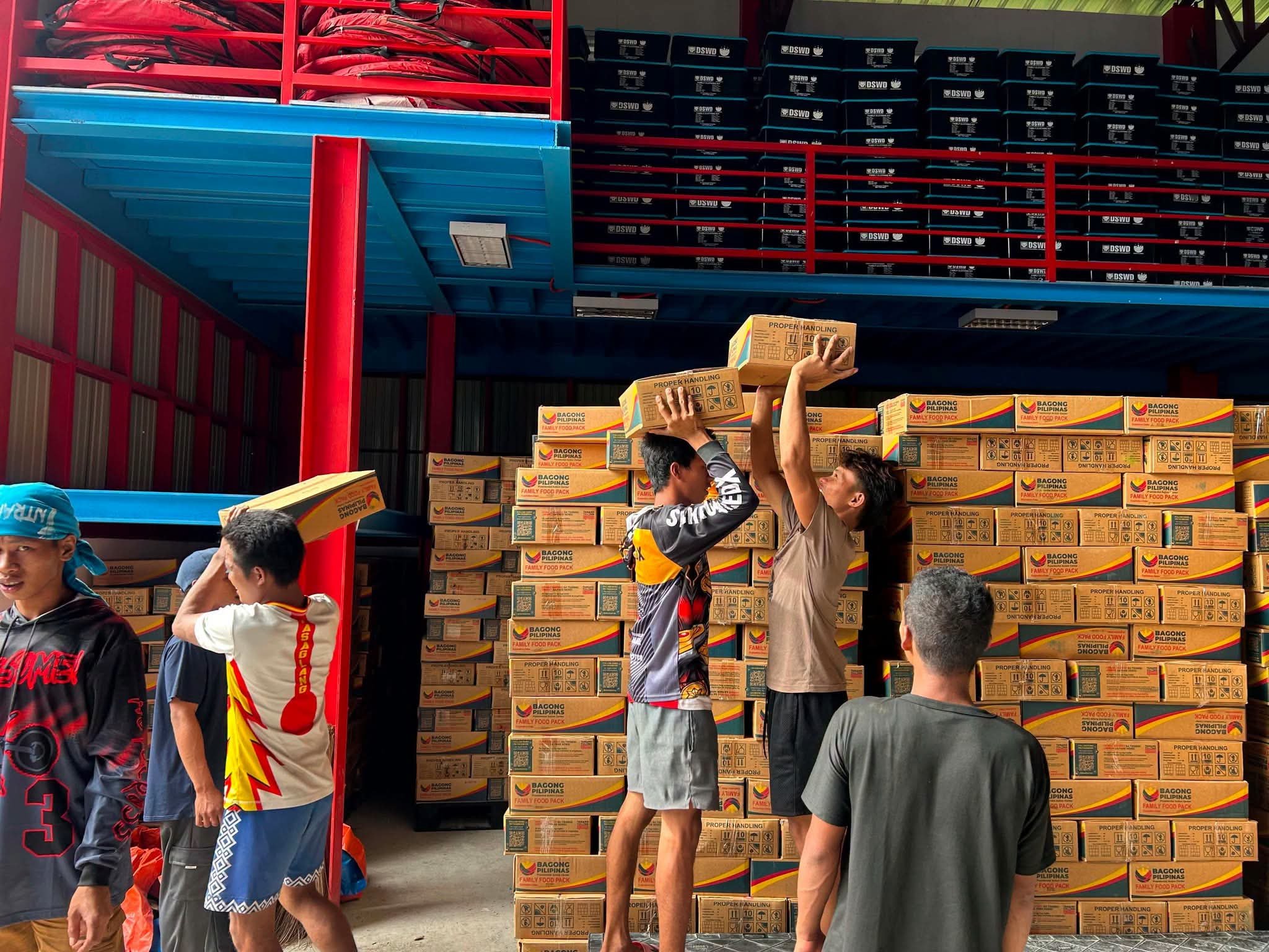 DSWD prepositions food packs as ‘Josie’ enters PAR