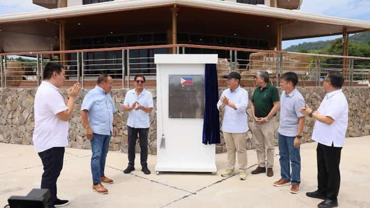 President Ferdinand Marcos Jr. and other government officials joined the unveiling of the Benoni Port Light Craft Landing Station in the Province of Camiguin on Monday.