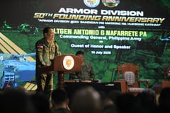 Army chief vows continued modernization of Armor Division