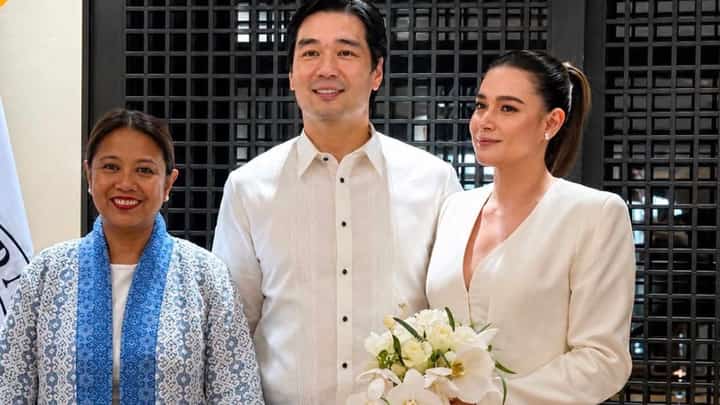 Bea Alonzo and Vincent Co civil wedding with Makati Mayor Nancy Binay