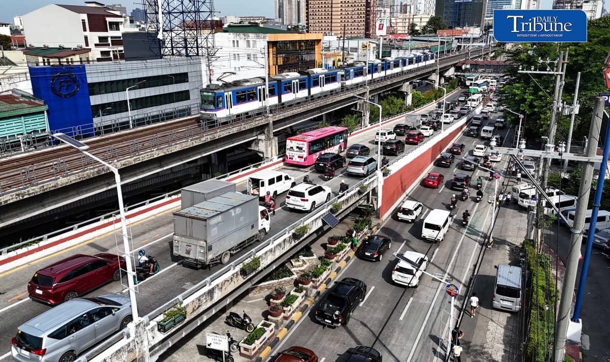 (July 14 2026) Moderate traffic build up along Edsa Southbound in Kamuning Quezon City on Tuesday afternoon July 14 2026. Motorists are greeted with another round of fuel price increases, as diesel prices rose by P2.62 to P4.62 per liter and kerosene by P2.22 to P4.22, while gasoline prices remained largely stable on Tuesday, July 14.The Department of Energy attributed the adjustments to continued volatility in the global oil market amid renewed tensions between the United States and Iran. Photo/Analy Labor