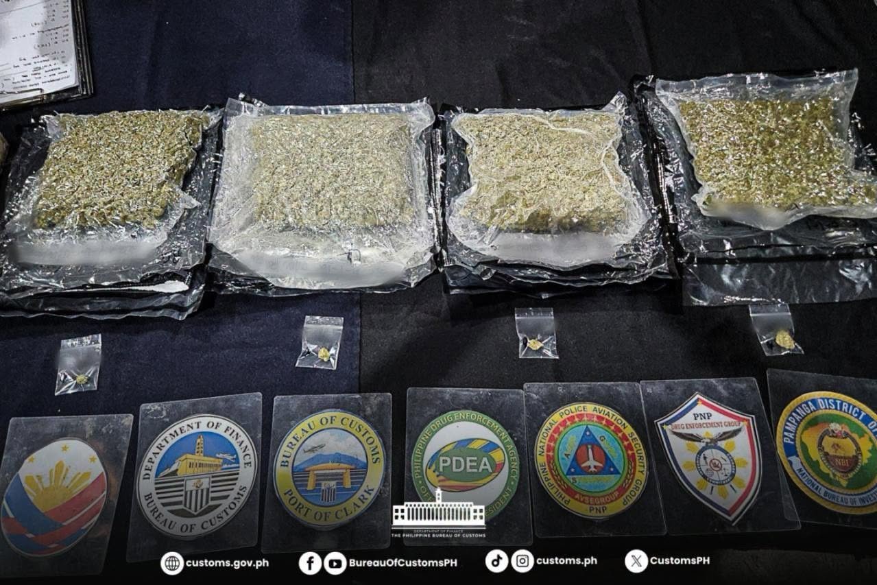 P10.15M high-grade marijuana intercepted in Clark