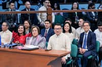 REP. Joel Chua (rightmost) seems to have lowered the bar on the proof needed to convict Vice President Sara Duterte.