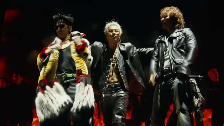 G-Dragon, Taeyang and Daesung at Coachella 2026.