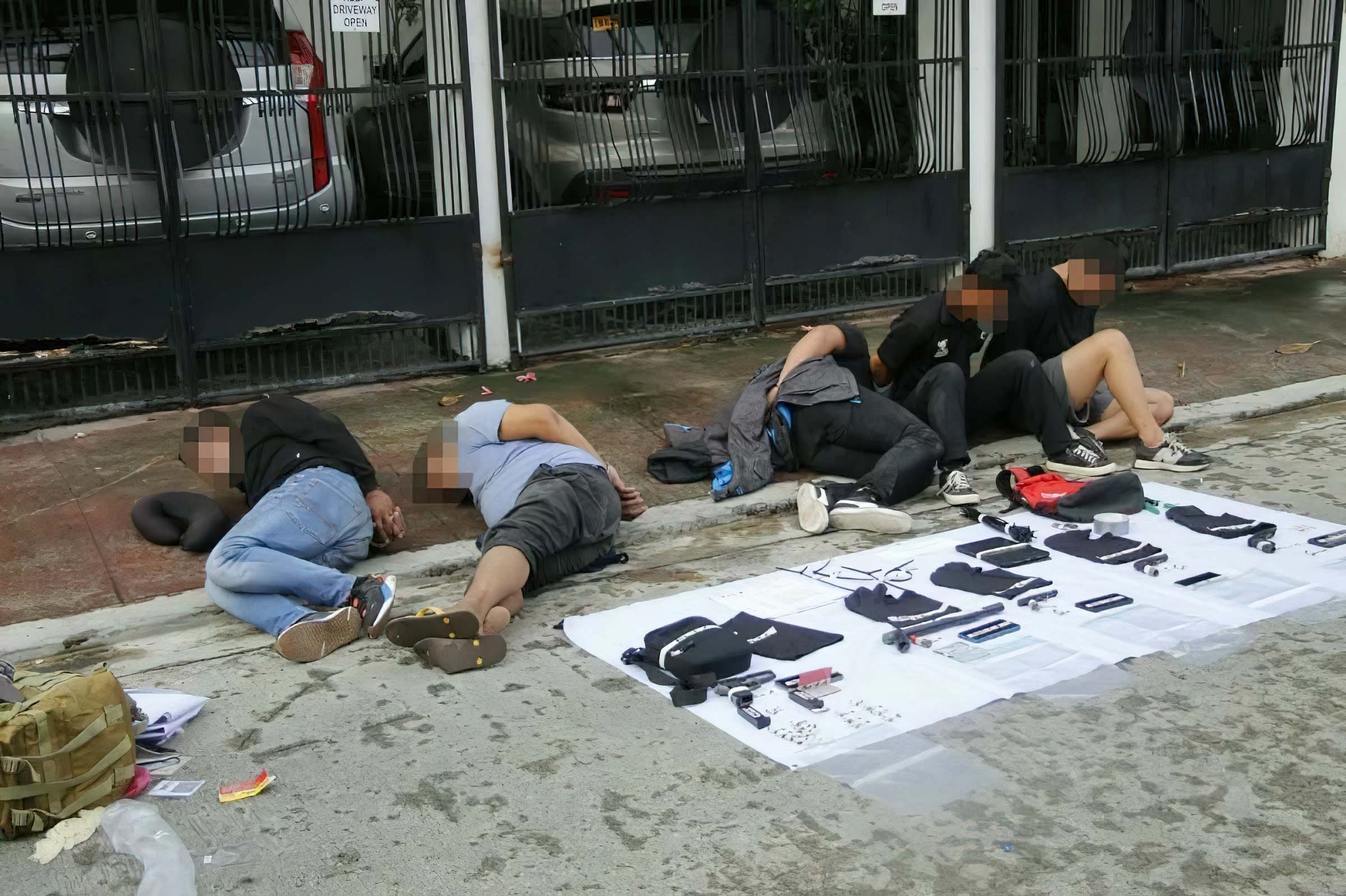 Marikina home invasion suspects behind bars