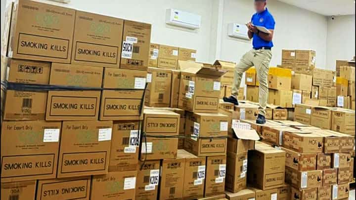 P150M substandard tobacco products seized in Pampanga