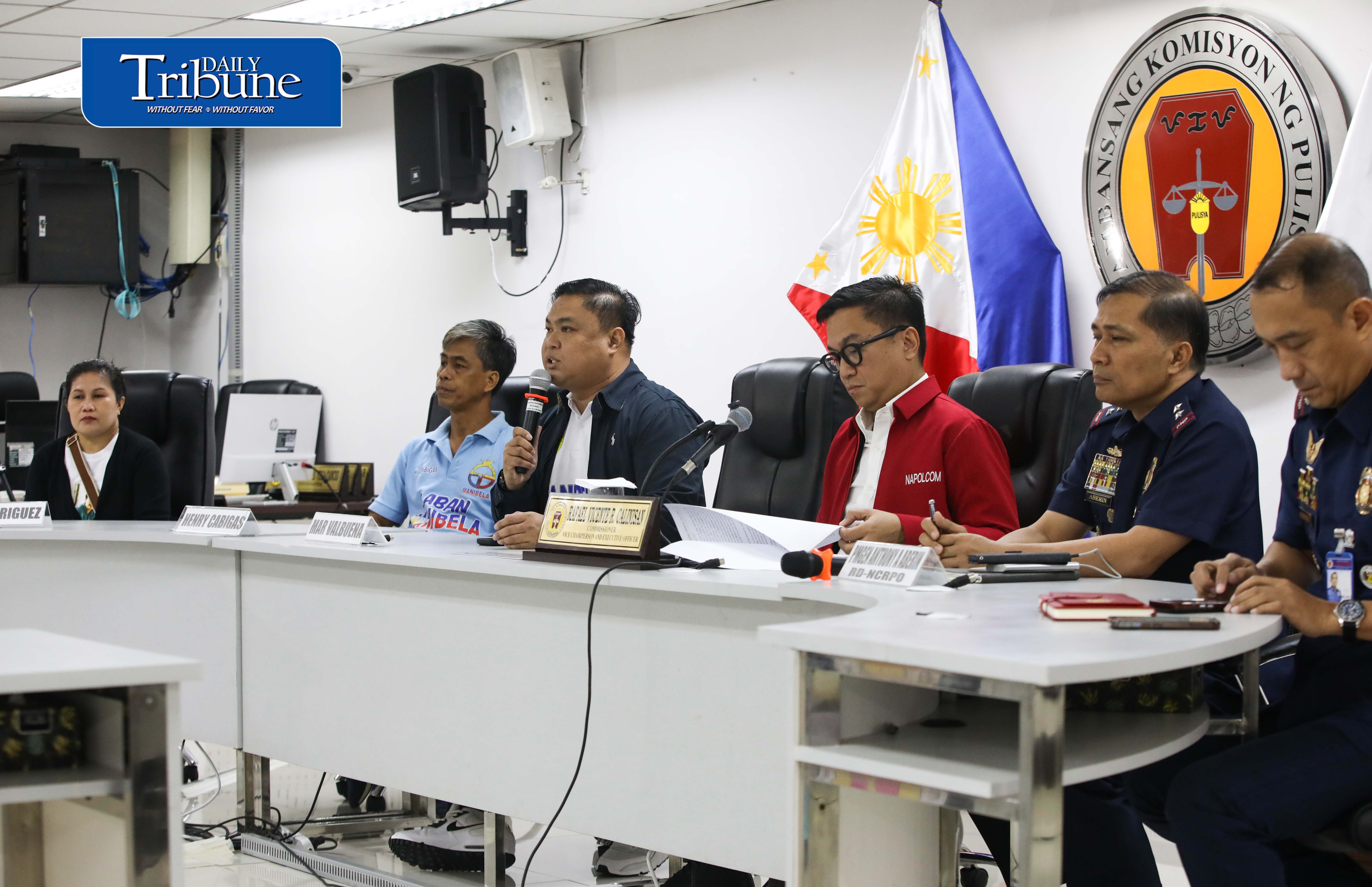 NAPOLCOM press briefing 