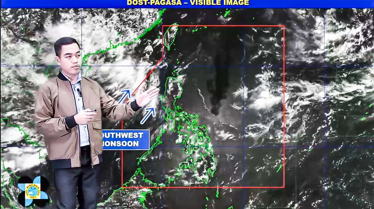Habagat likely to bring partly cloudy to cloudy skies over large parts of PH; no other weather disturbance — PAGASA  
