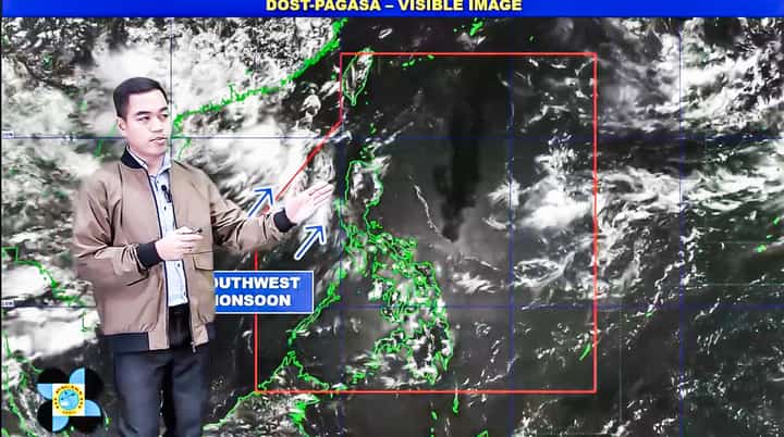 Habagat likely to bring partly cloudy to cloudy skies over large parts of PH; no other weather disturbance — PAGASA
