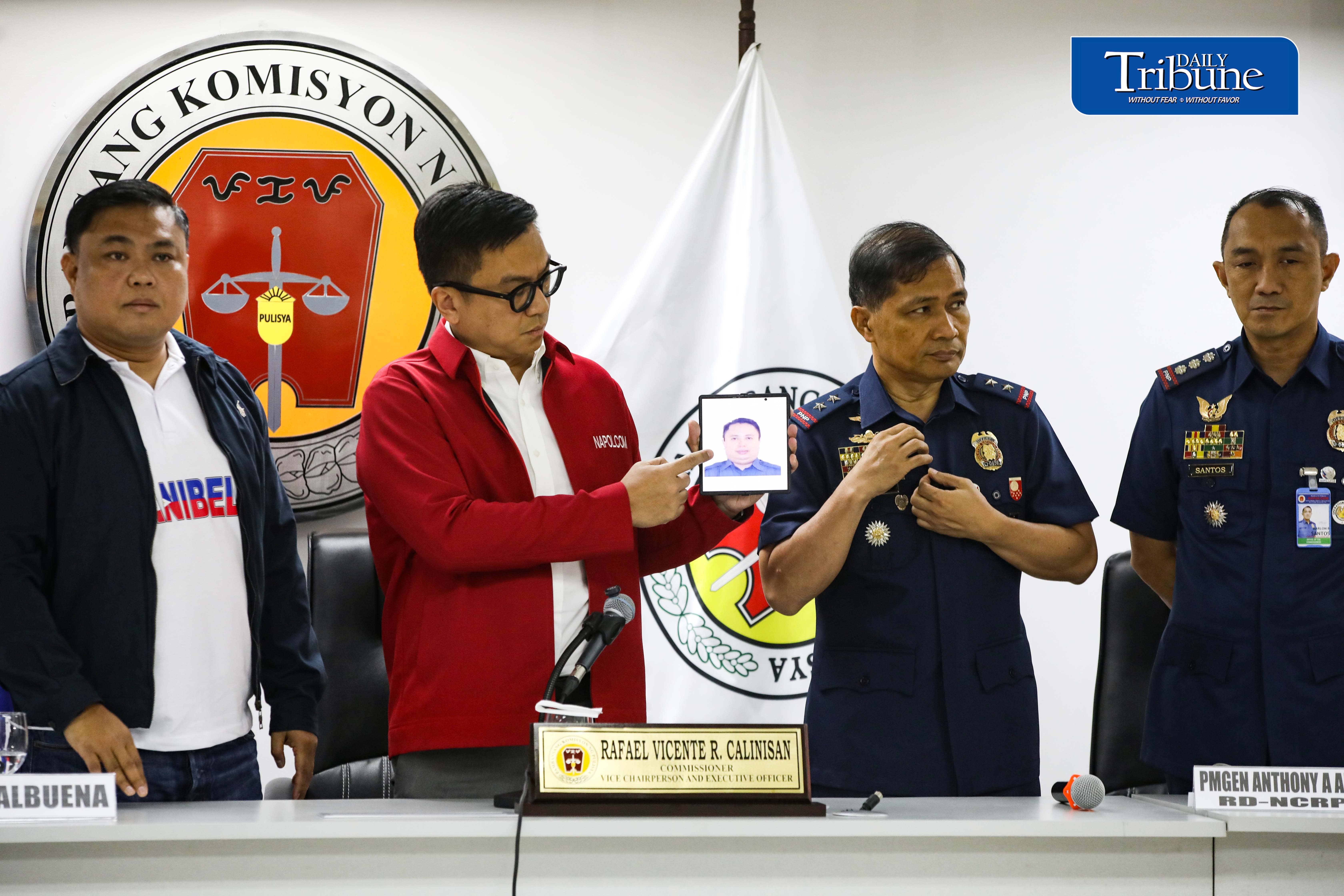 Calinisan warns cops: Stop extortion or face dismissal