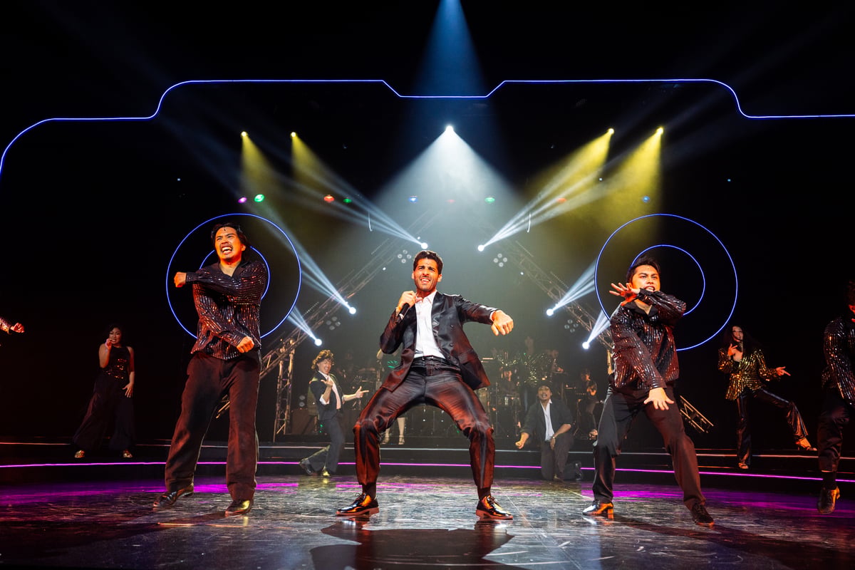 Among the musical's greatest strength is its high-energy production numbers that are amplified by the fiery choreography of Nunoy Van De Burgh.