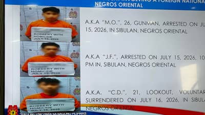Three suspects in US marine biologist slay arrested