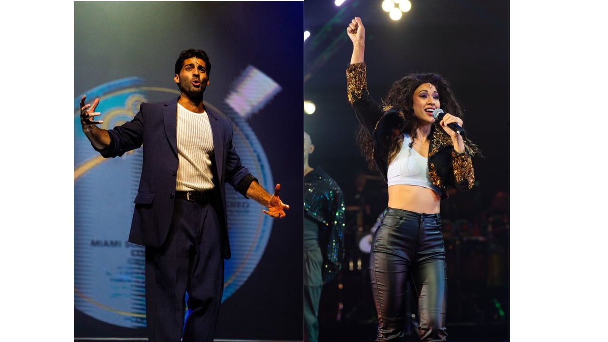 Jason Canela and Kayla Rivera play the titular roles of Emilio and Gloria Estefan - whose rise to fame is a story for the ages, including a tragedy that could have ended it all for them.