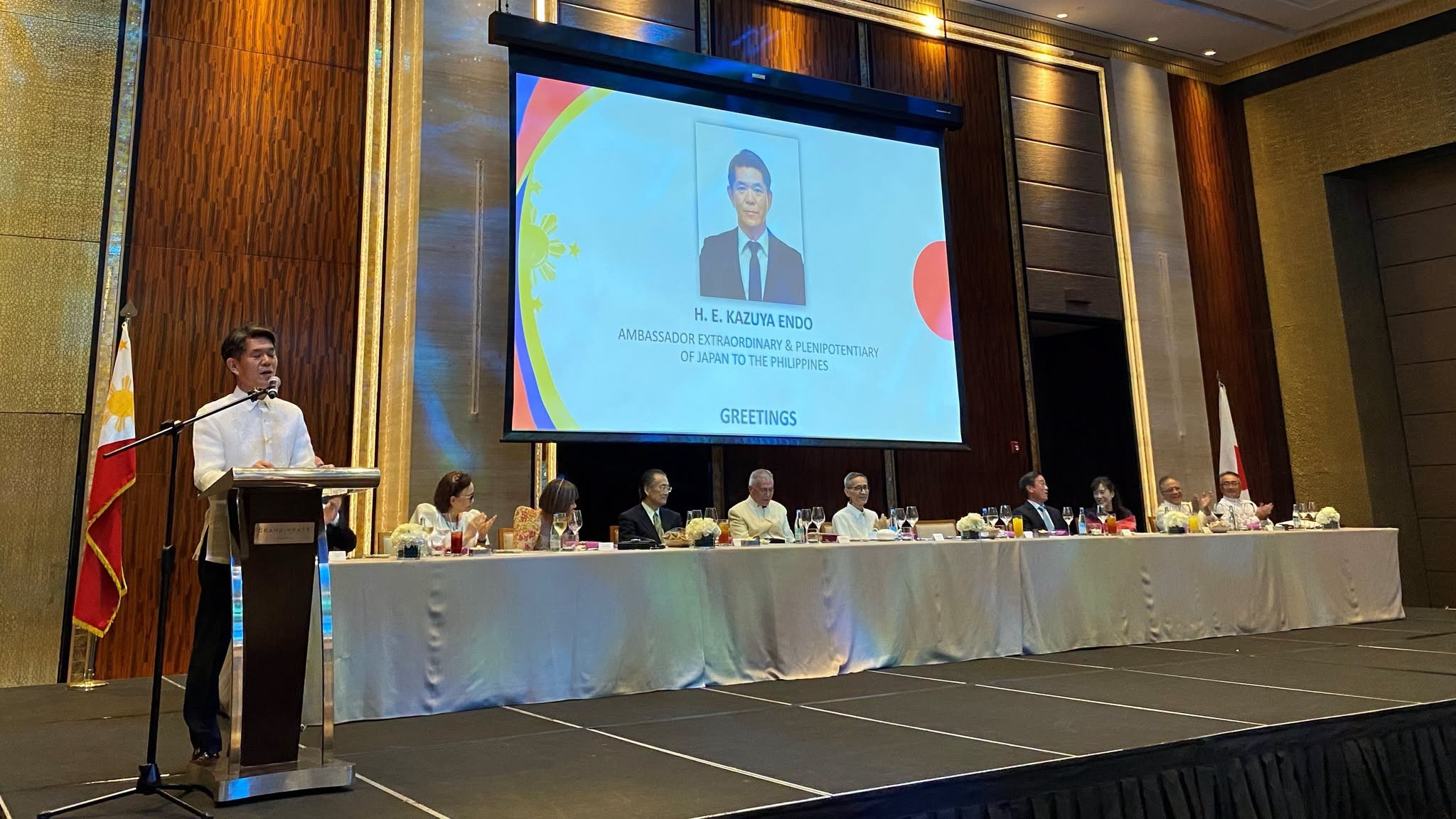 Endo attends 45th Phl-Japan Friendship celebration