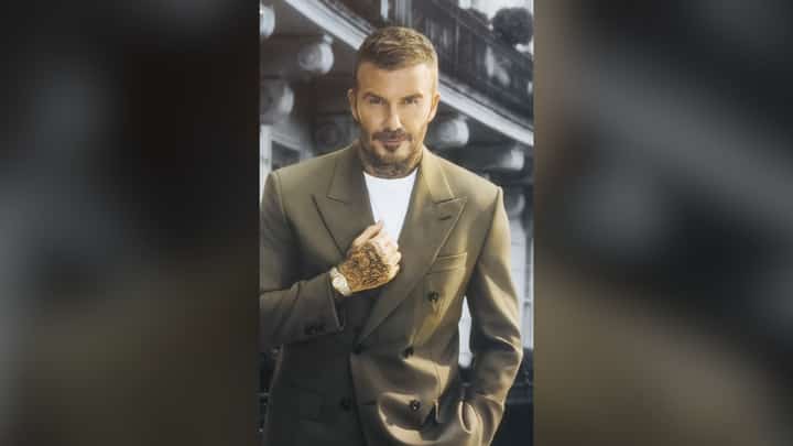 DAVID Beckham wears the new 30 mm Tudor Royal watch.