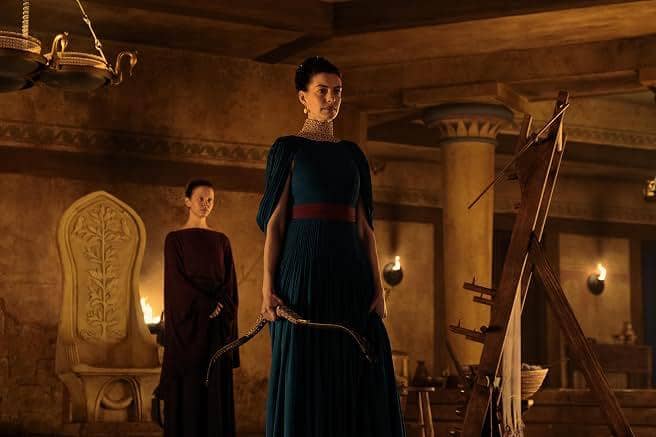 Anne Hathaway as Queen Penelope.