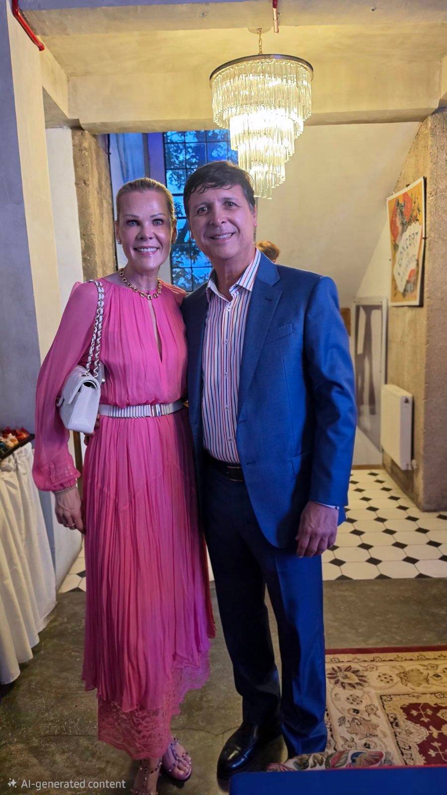 HONORARY Consul of France,
Michael Lhuillier and his wife Joanna.