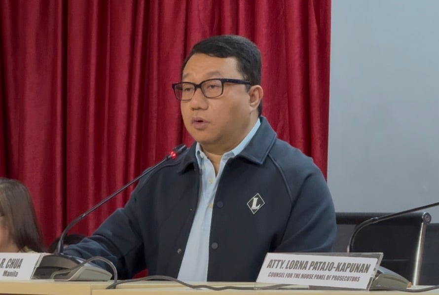 House Public Prosecutor Rep. Joel Chua