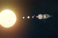 Across the heavens, the planets follow their ancient journeys, reflecting the beauty and complexity of the cosmos.