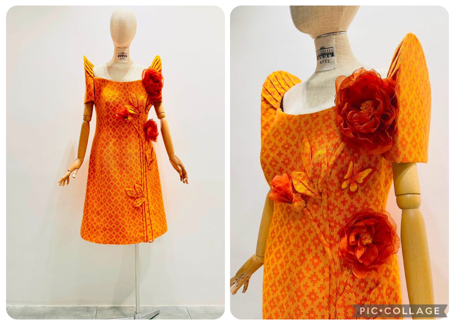 Avel Bacudio celebrates Hablon heritage in vibrant floral creation