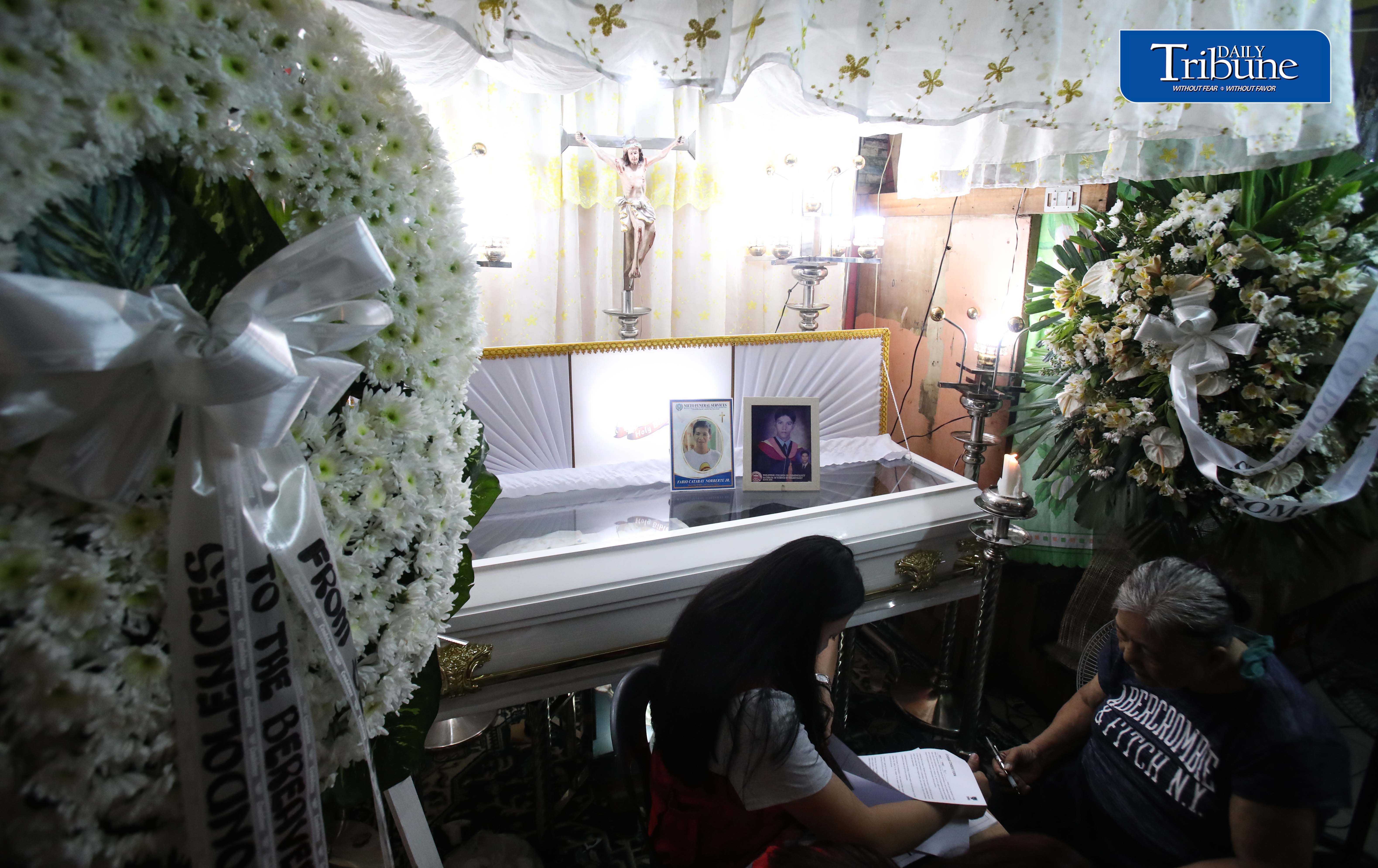 Slain rider’s family gets aid