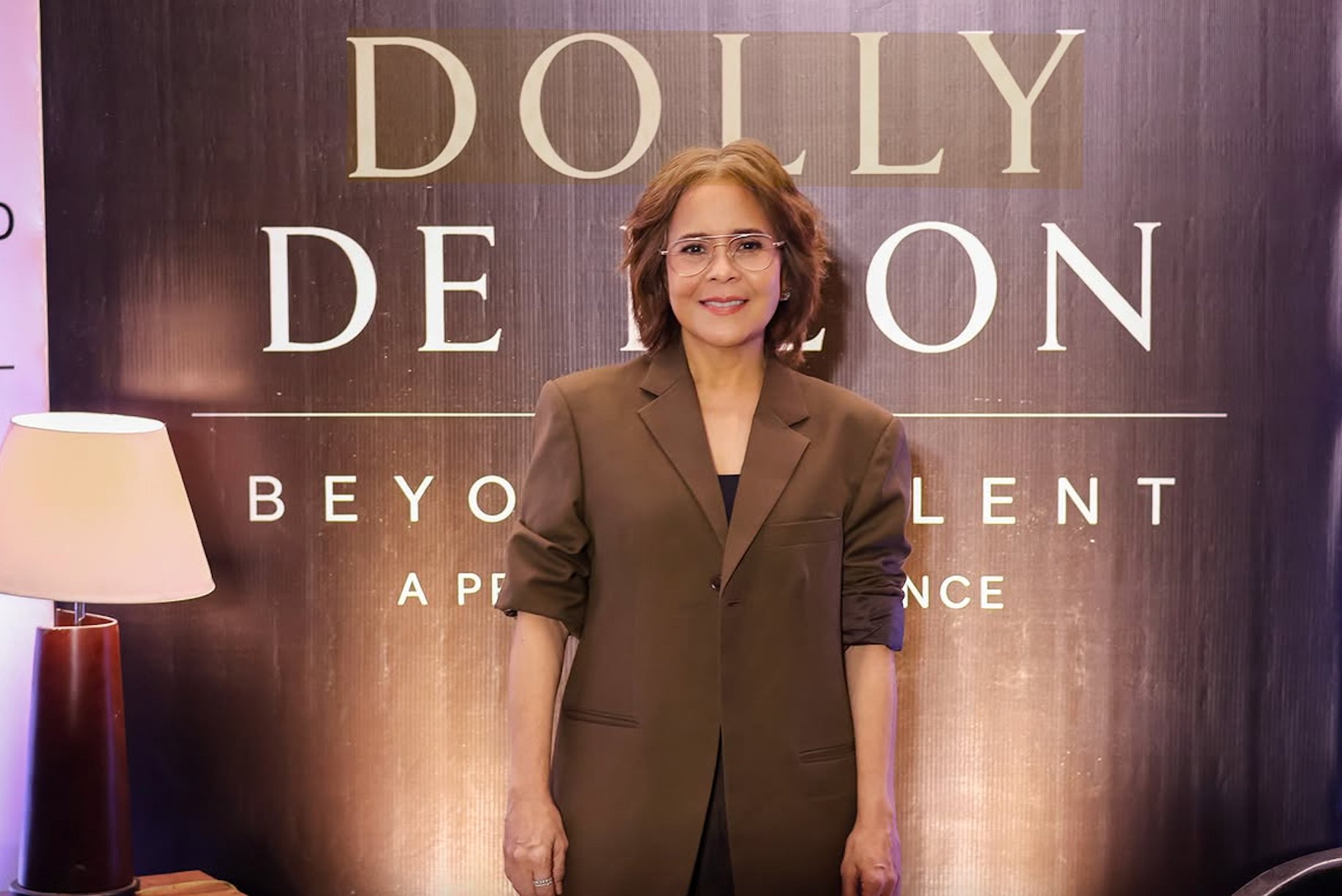 AWARD-WINNING actress Dolly de Leon.