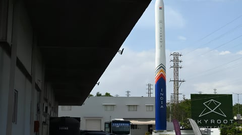 private rocket’s launch set